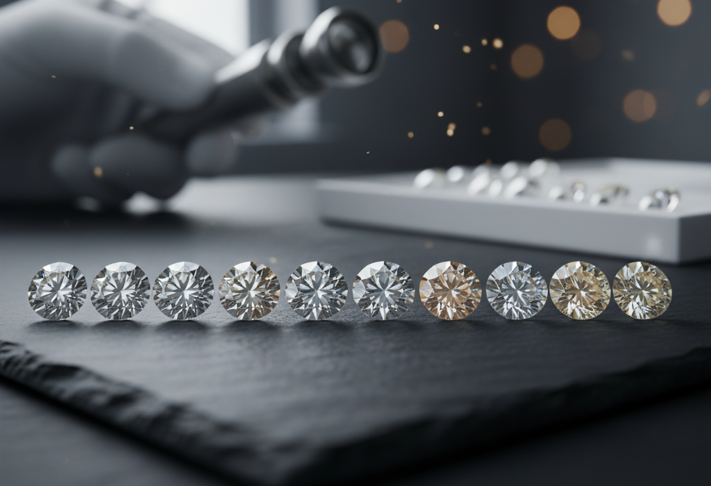 Escala de color de diamantes